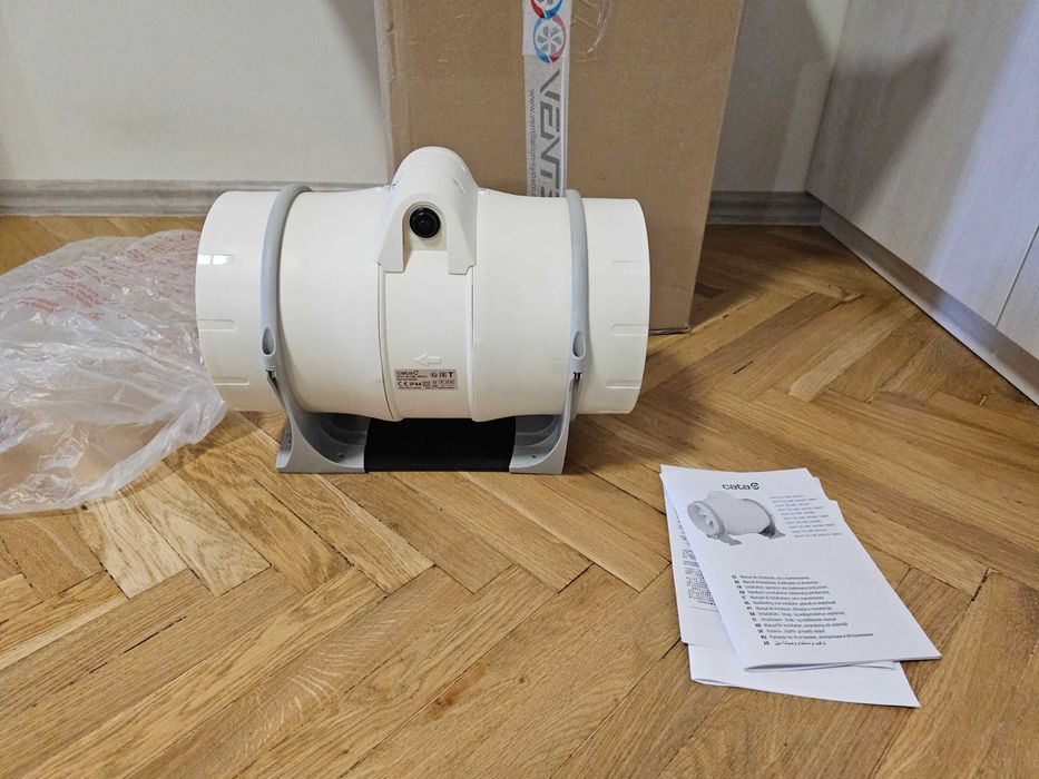Канальний вентилятор Cata DUCT IN LINE 200/910
