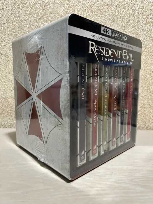 Steelbook 4K Ultra HD Blu-ray Обитель зла 1-6 (Resident Evil)