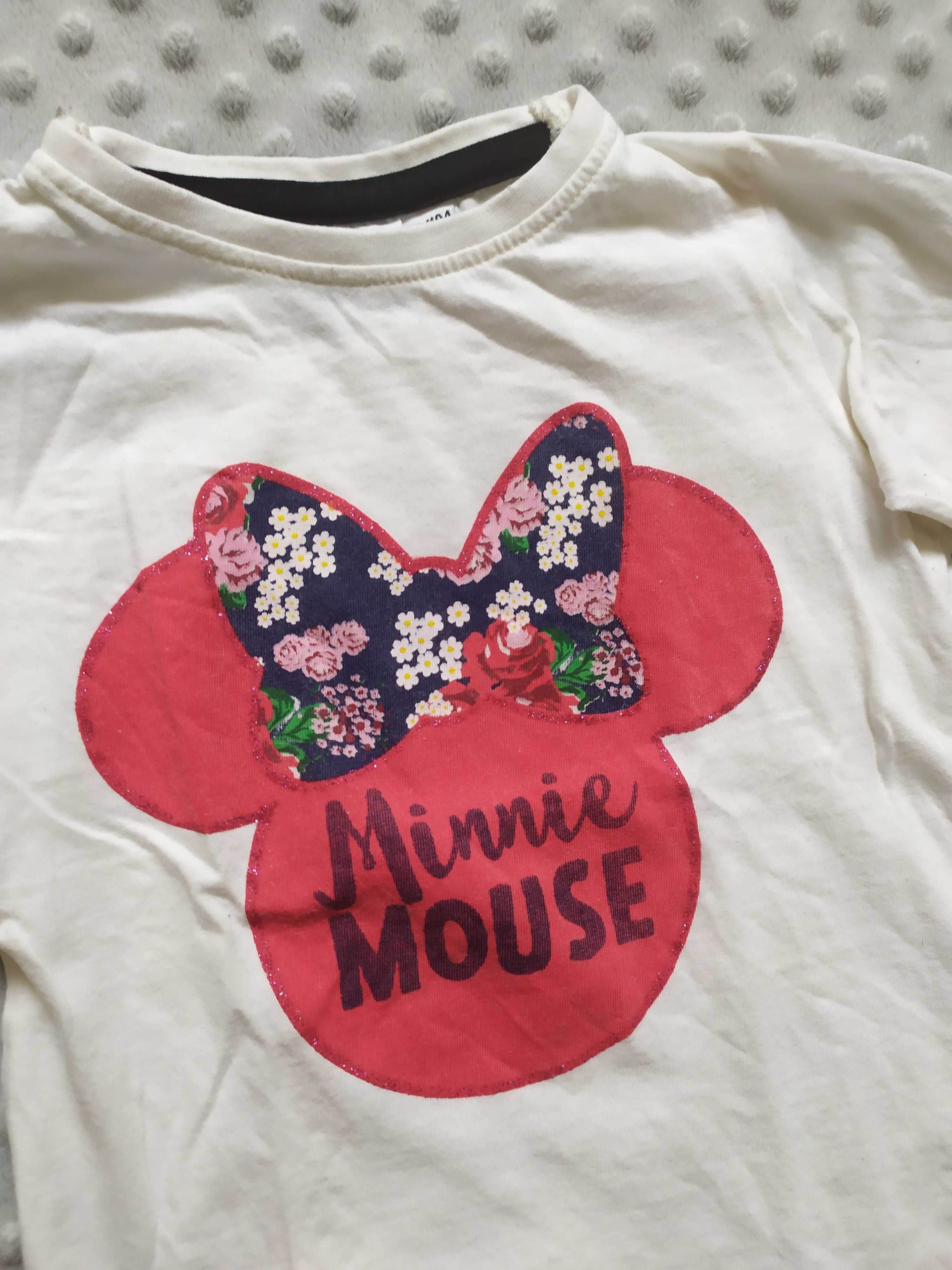 Koszulka długi rękaw Myszka Minnie Disney 98/104
