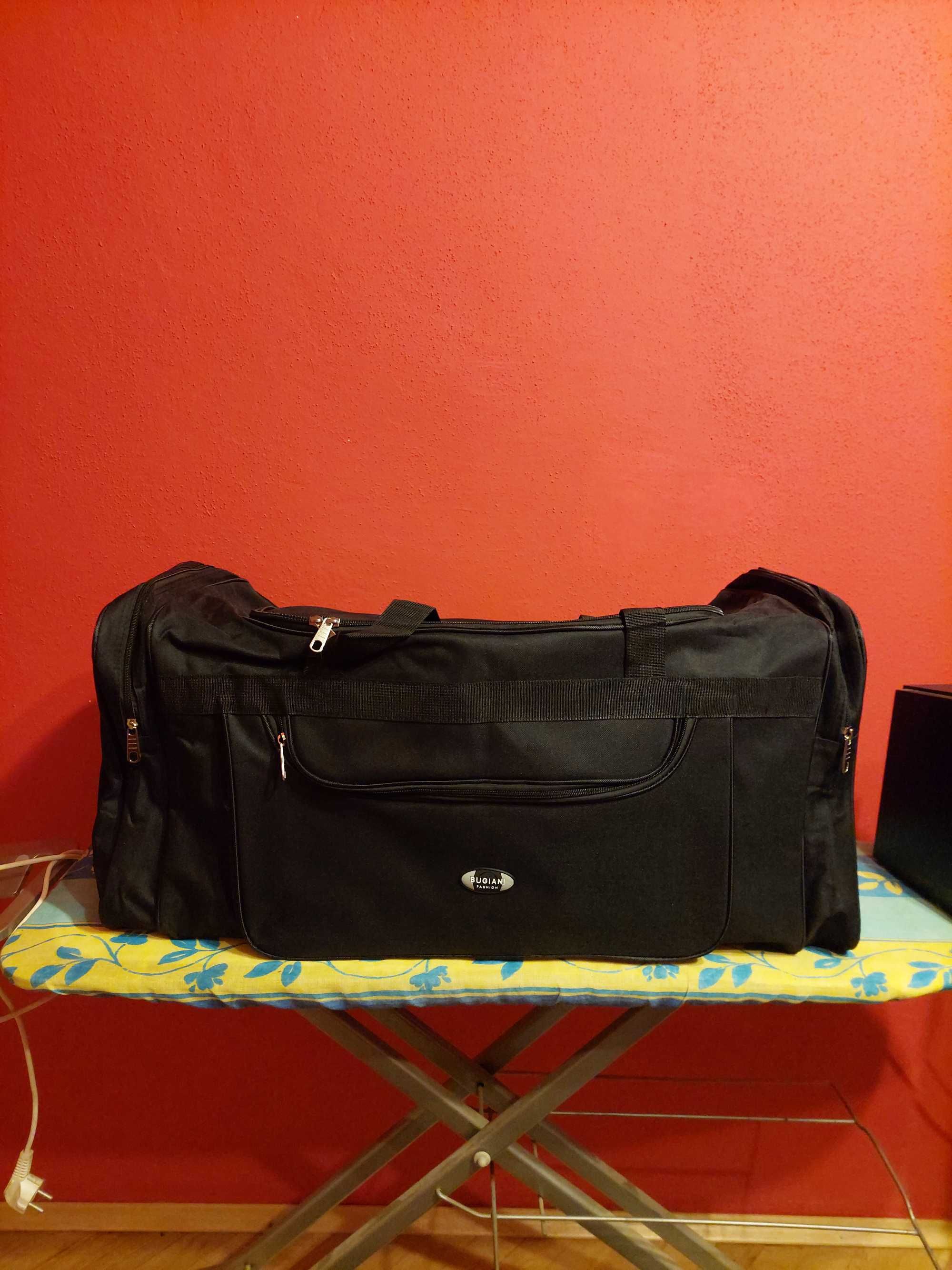 Torba podróżna/turystyczna/sportowa 80cm nowa czarna