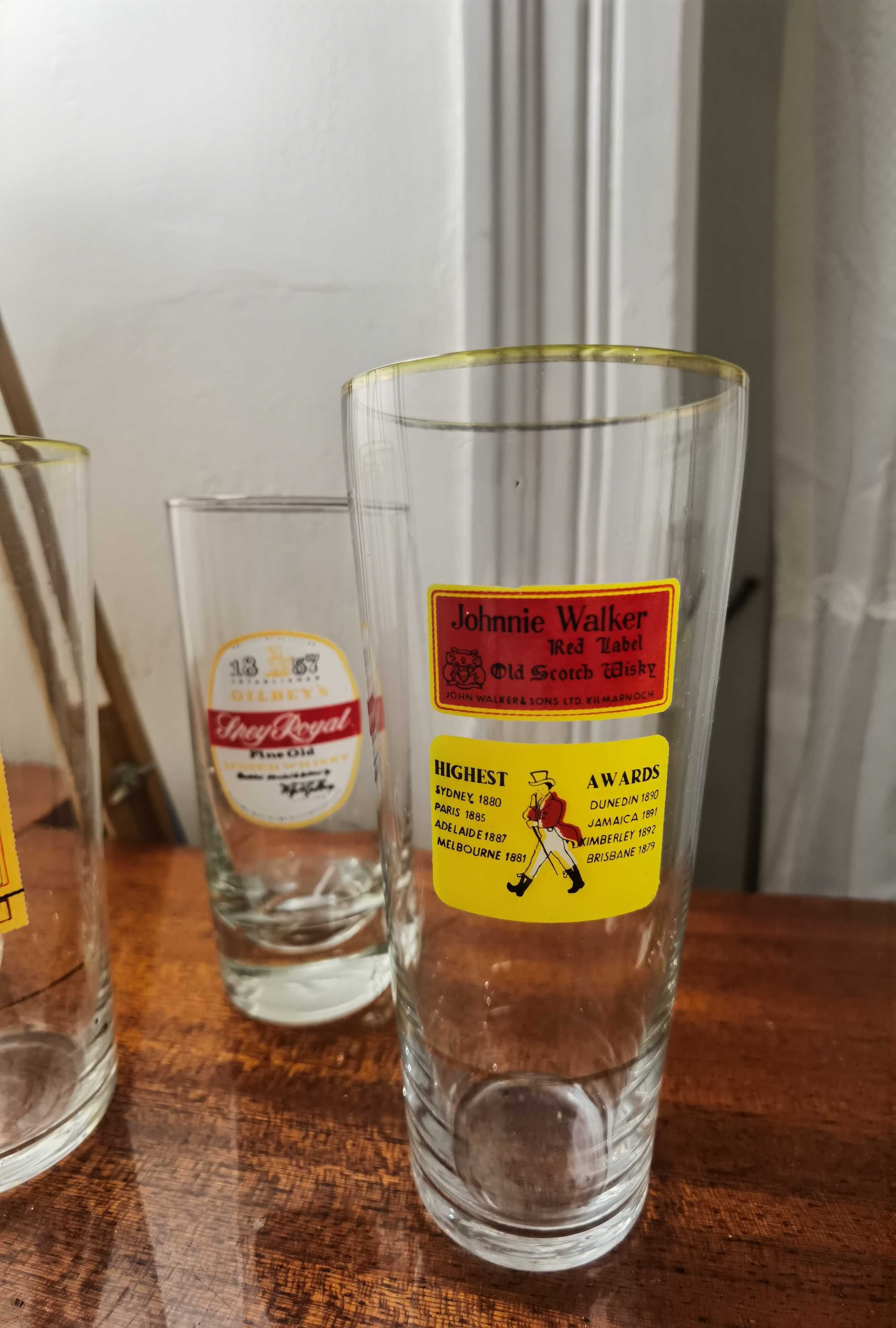 4 Copos Whisky Vintage