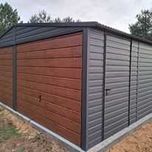 Wszystkie wymiary garaż , garaże blaszane 5x6,6x6,6x5 WZMACNIANE