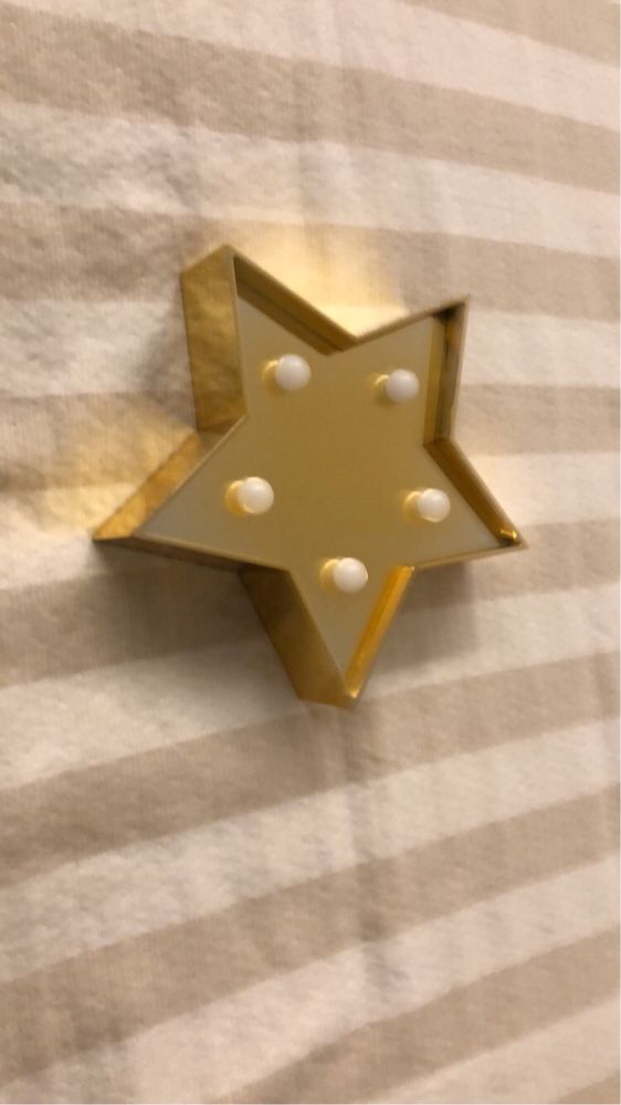 decoração de estrela