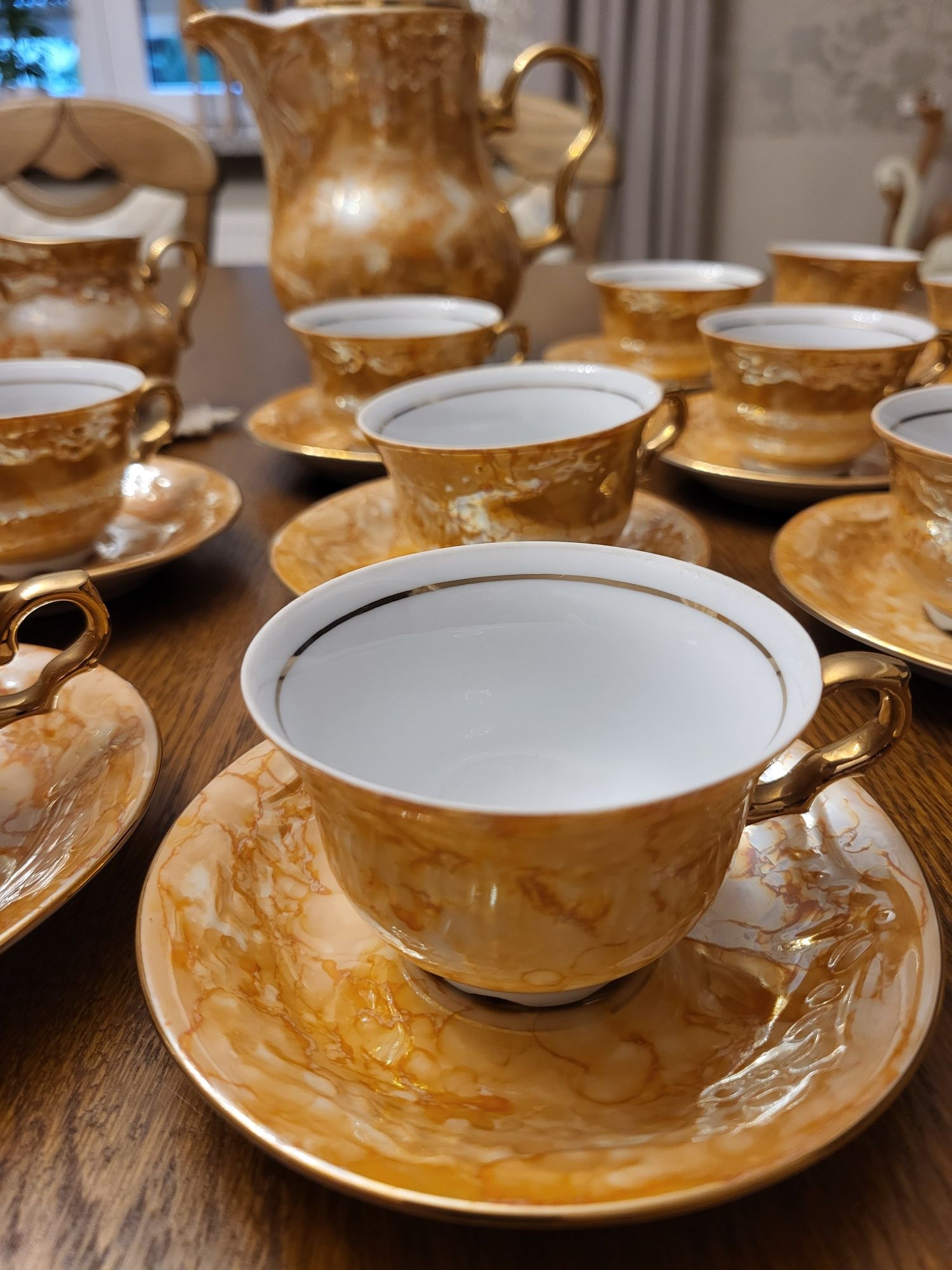Porcelana zestaw kawowy Jarolina
