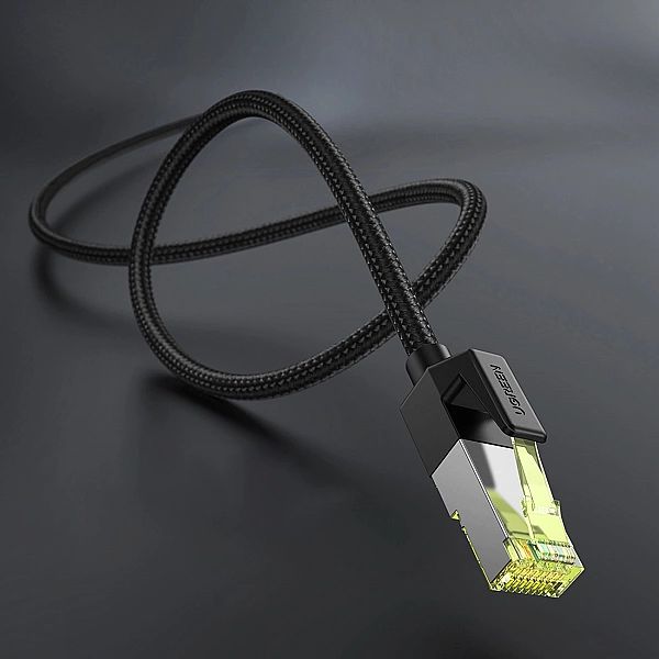 Kabel Ugreen NW150, 80425 Ethernet RJ45 Cat 7/10Gbps 5m - czarny