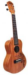 Ukulele koncertowe QBT U23Y +pokrowiec+tuner