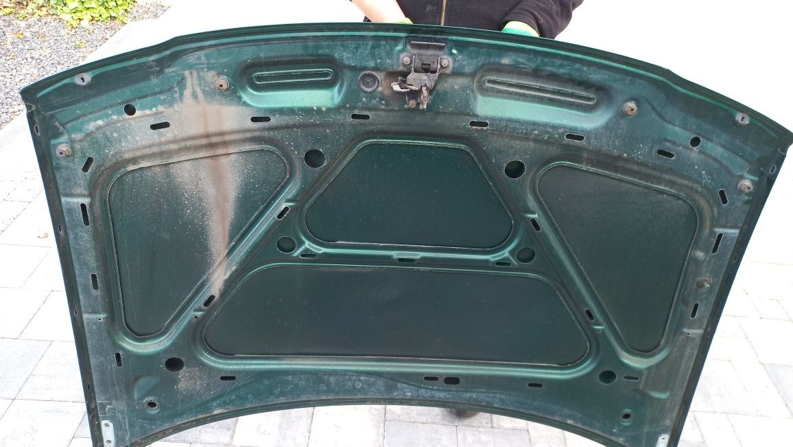 Audi a3 8l maska pokrywa silnika zielona lz6l 96-03