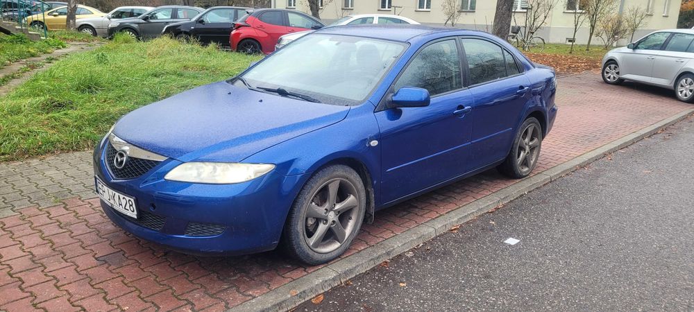2002 MAZDA 6 2.2 GAZ Hak Dupowóz na gazie   Zamiana