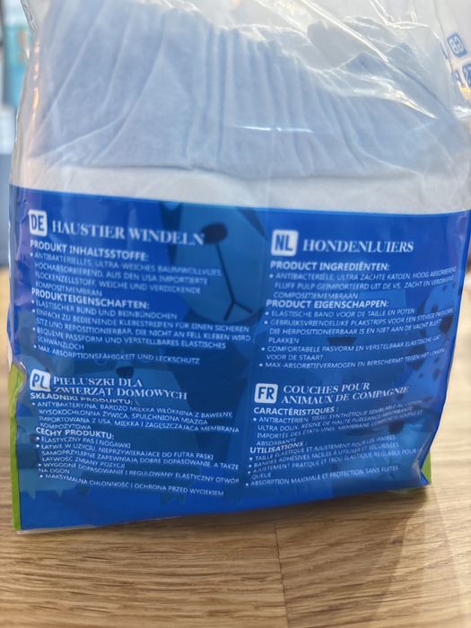 Pieluszki dla psa i zwierząt domowych