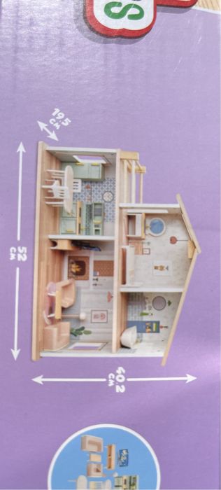 Дерев‘яний будиночок для ляльок Minimatters