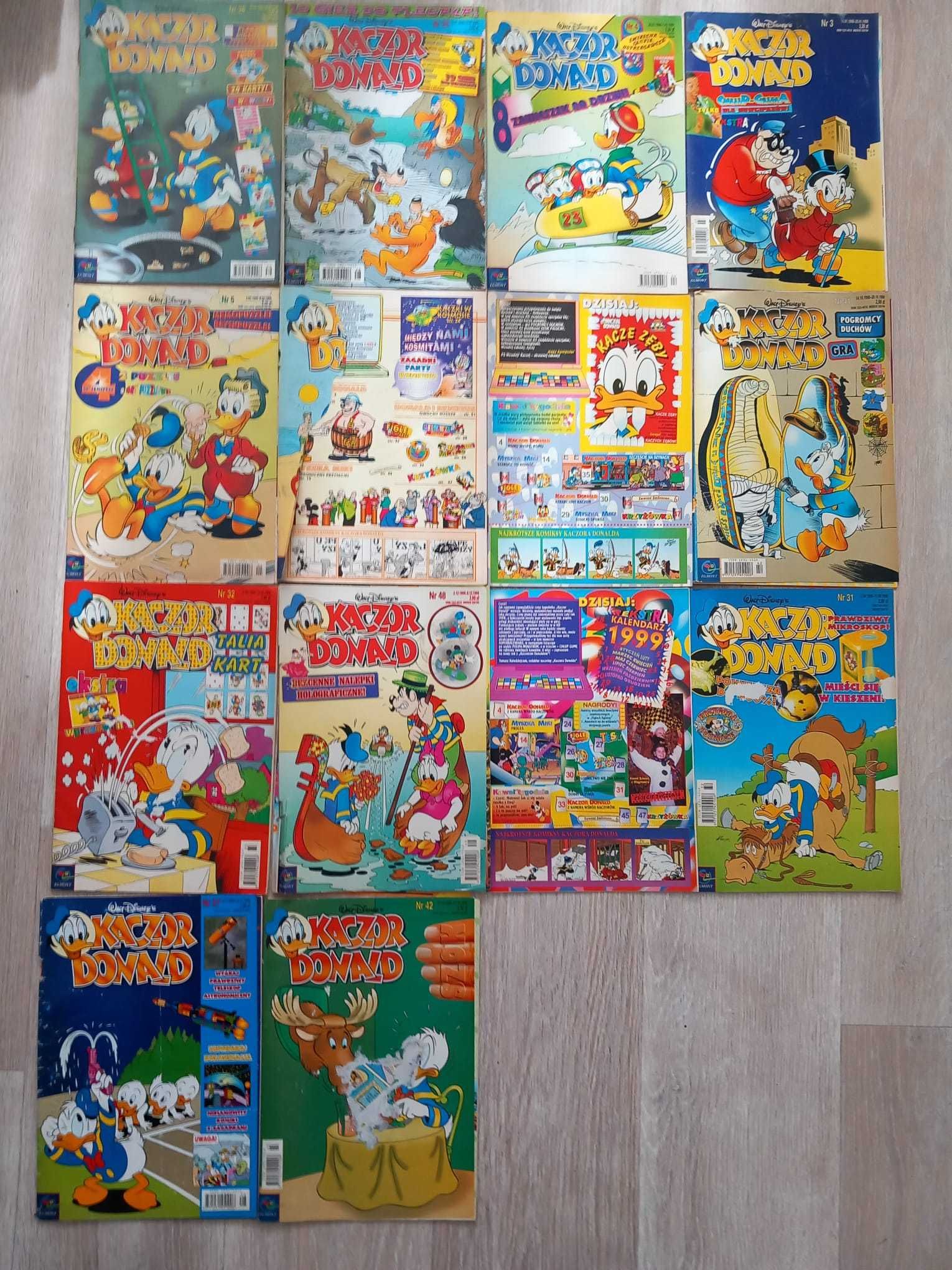 Gazeta komiks Kaczor Donald 1998 30 numerów