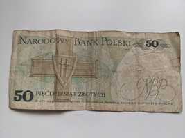 Banknot 50zl 1988r