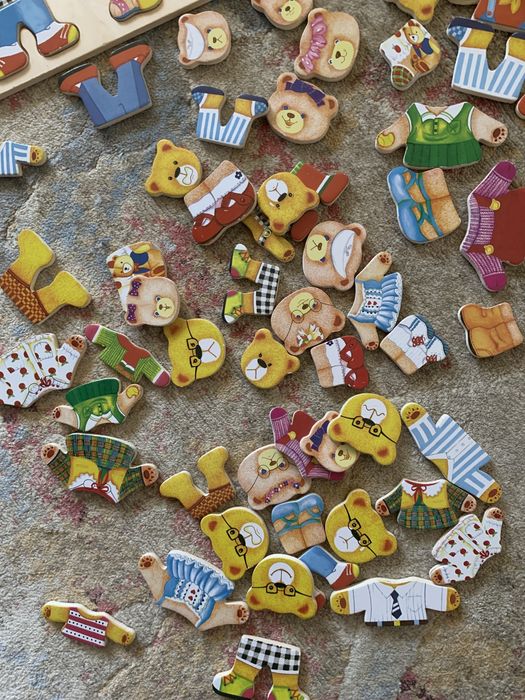 Пазл мишки деревянный Melissa