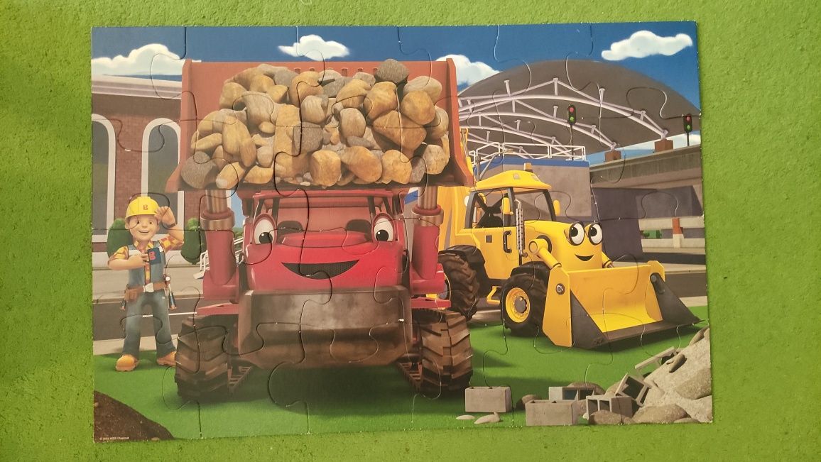 Puzzle Bob budowniczy 3+