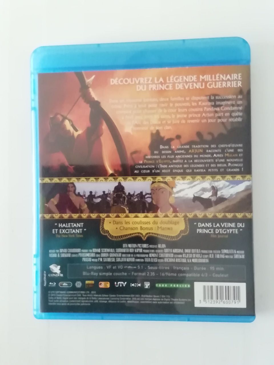 Arjun - O Príncipe Guerreiro | Blu-ray (Como Novo)
