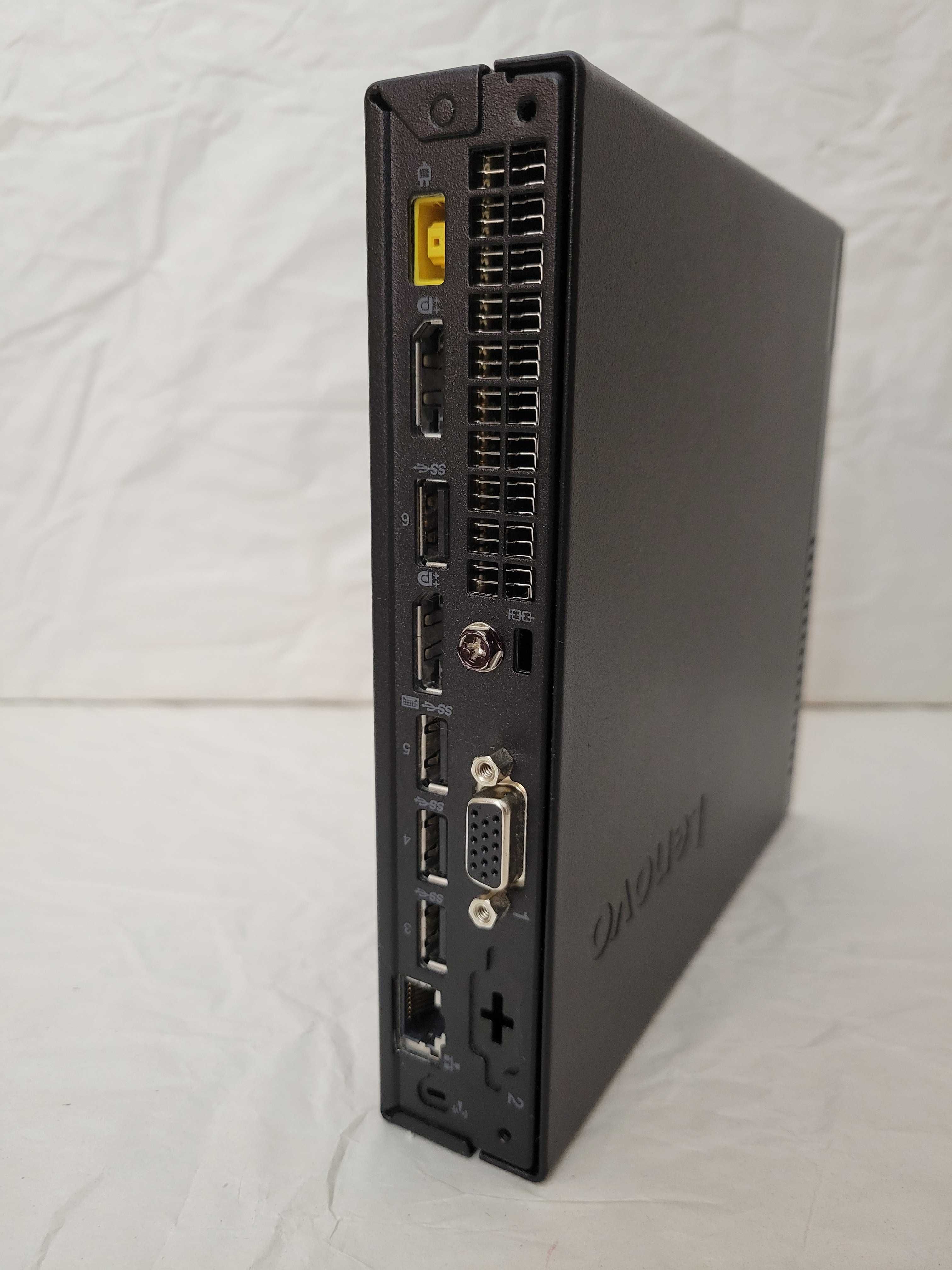 Lenovo ThinkCentre M910q Tiny i3-7100T 8Gb Неттоп мініпк VGA Компьютер