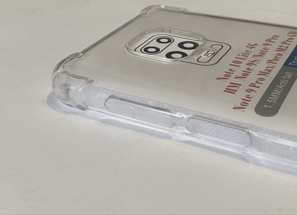 Чехол Xiaomi Redmi Note 9S / Note 9Pro Прозорий Протиударний Захисний
