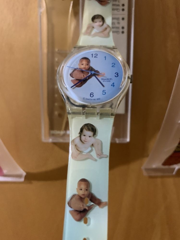 Relógios Swatch e Fossil