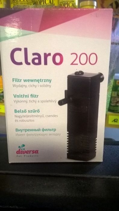 filtr do akwarium claro200 20L max 40L