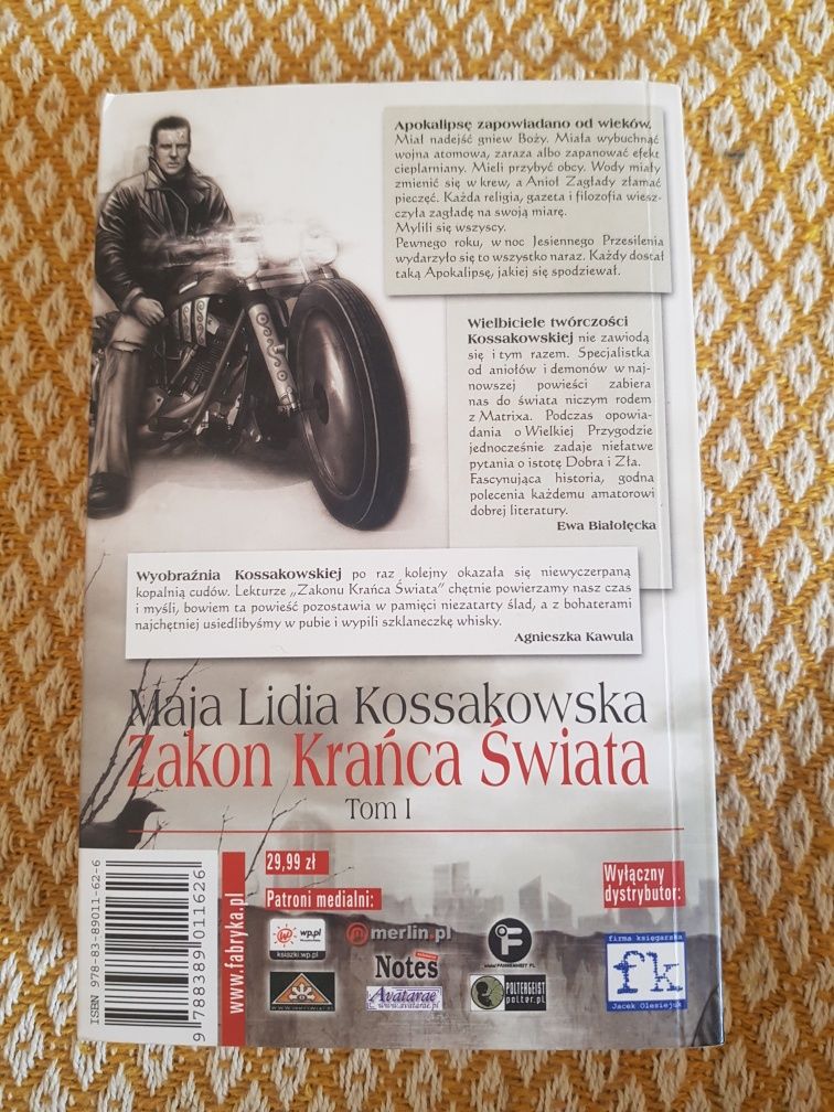 Zakon Krańca Świata tom 1 - Maja Lidia Kossakowska