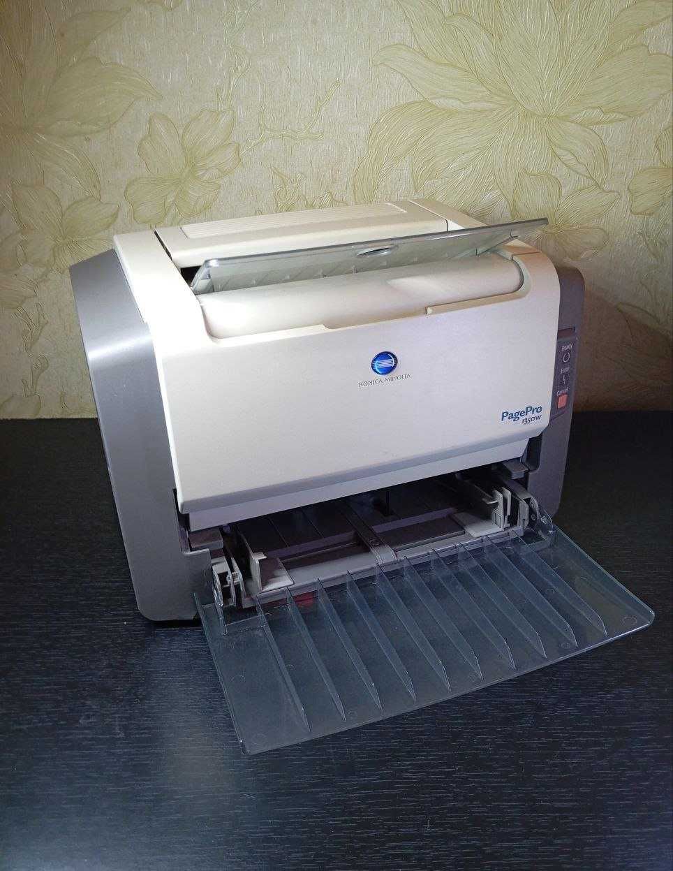 Лазерный принтер Konica Minolta PagePro 1350W + кабели Мелитополь