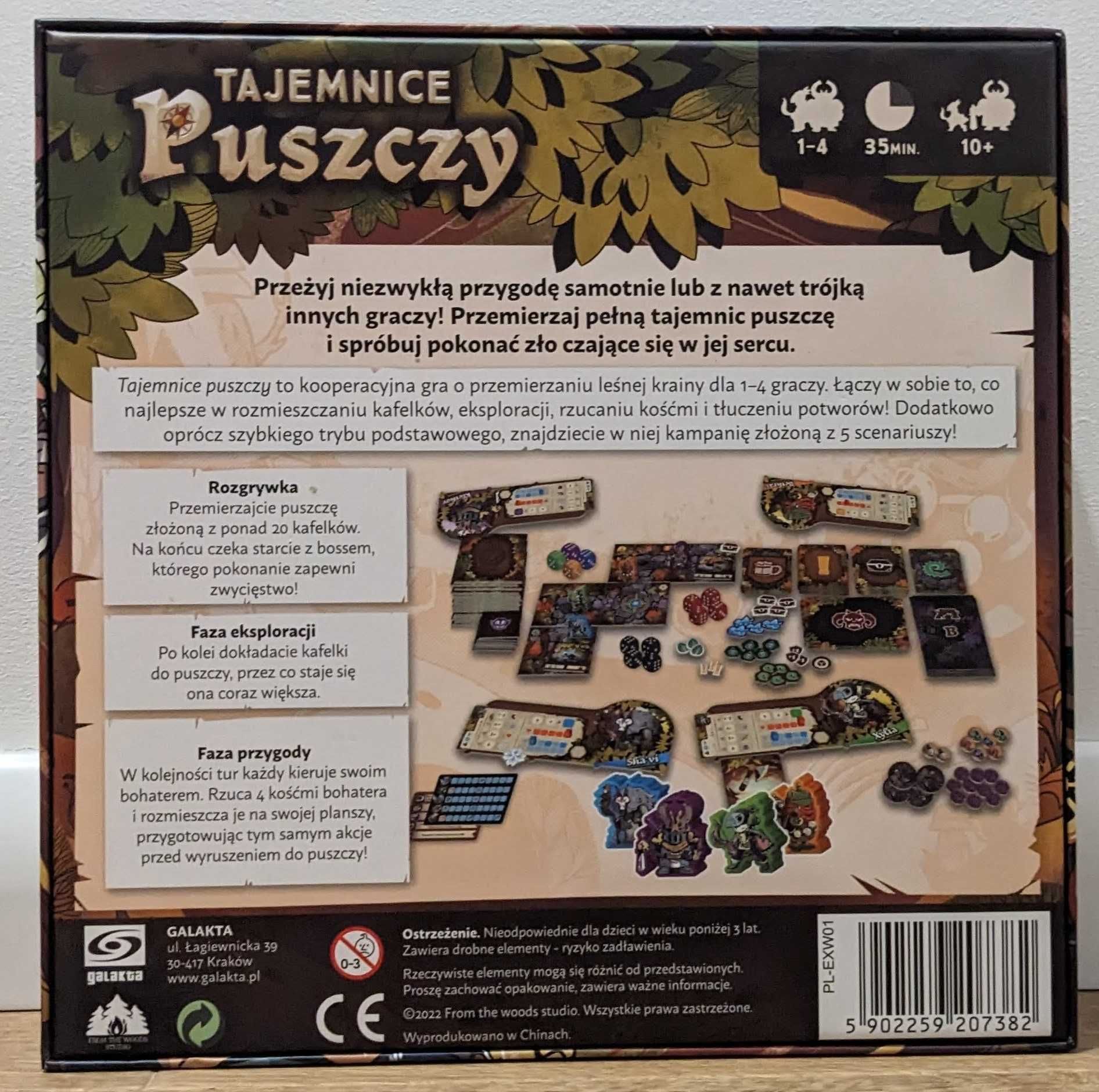 [Kickstarter] Tajemnice Puszczy / Explorers of the Woodlands