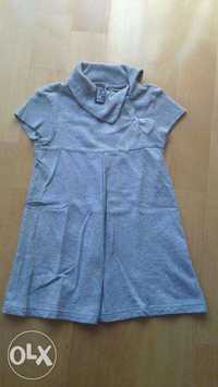Vestido cinza Zara -2-3 anos