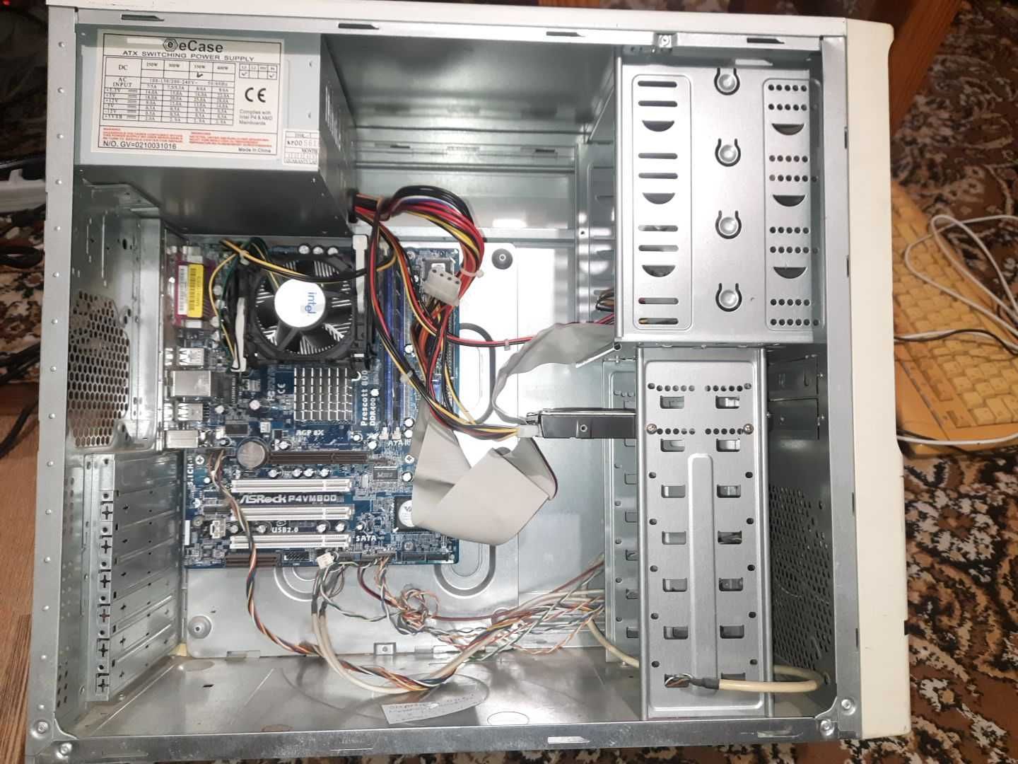 Офисный компьютер (системный блок). Intel 2.5GHz, 1Gb, Windows7