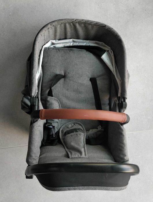 wózek dziecięcy - gondola plus spacerówka 2w1 Kinderkraft