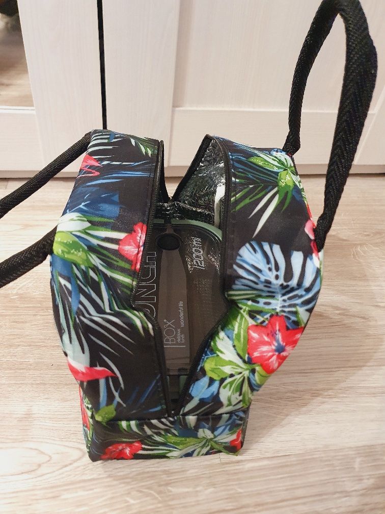 Zestaw lunch box plus Torba termiczna śniadaniowa