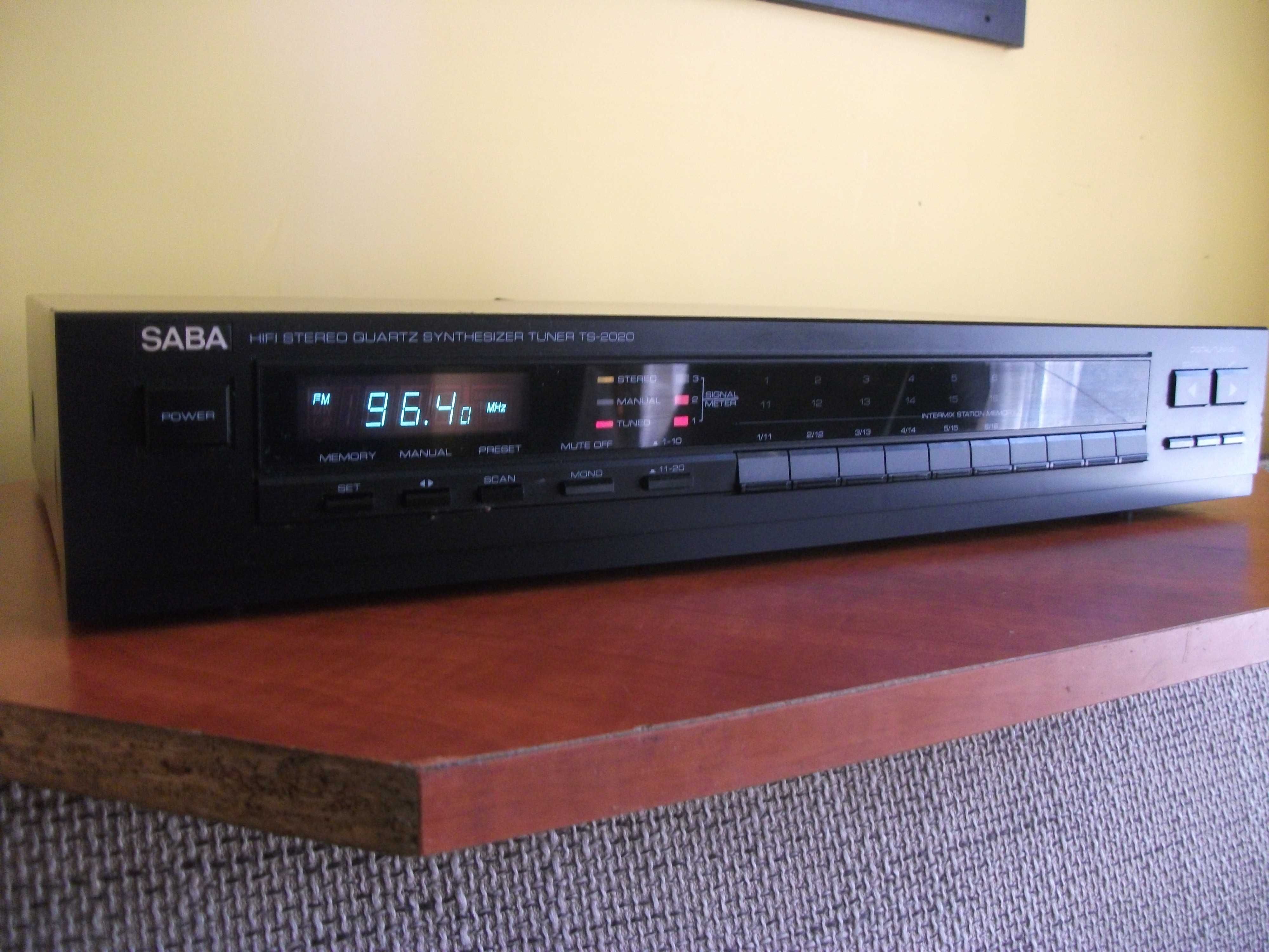 tuner saba ts-2020 stereo hi-fi