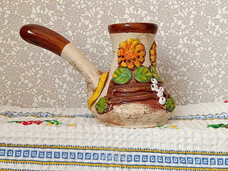 Посуд слов'янська кераміка, еко посуд. турка 200-250мл