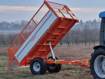 Przyczepa komunalna/rolnicza Wodziński WTP1W0 1000 kg