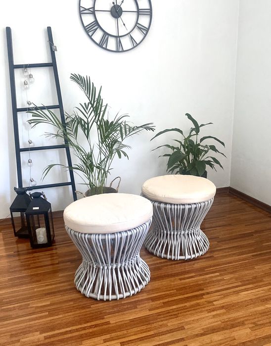 Meble ogrodowe, na taras, do salonu, puf, siedzisko