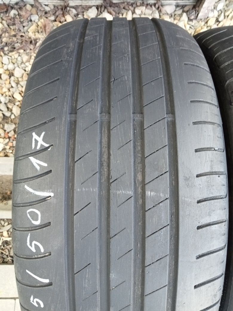 2x Opony Używane Letnie 225/50R17 Goodyear