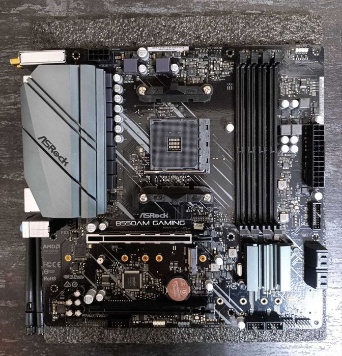 Ryzen 5 5600+32 DDR4 +ASRock B550AM Gaming Материнська плата Комплект