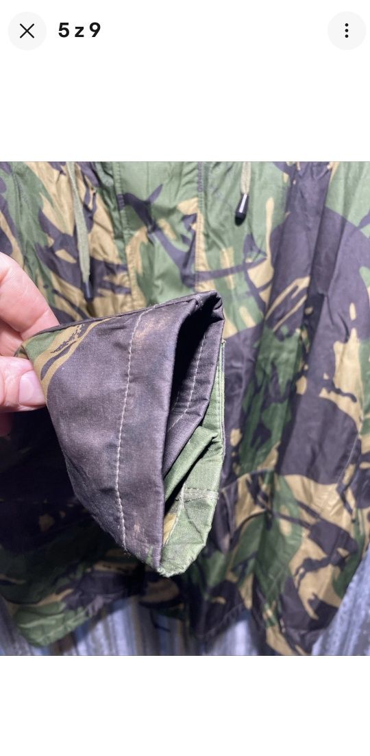 Bluza na ryby lub do lasu Highlander Woodland DPM Waterproof  L