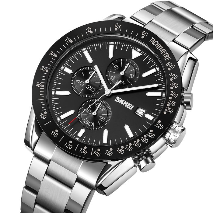 zegarek męski skmei 9253sibk + box