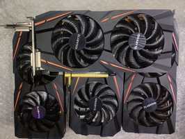 Видеокарты RX580, 480, 470 4,8GB от фирмы Gigabyte