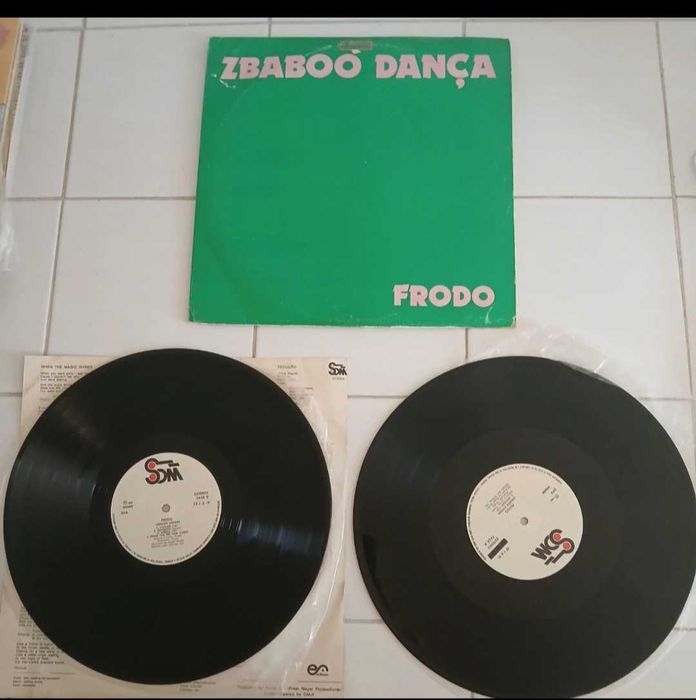 Frodo - Zbaboo Dança (LP + 12") - Noites de Lisboa.  LP