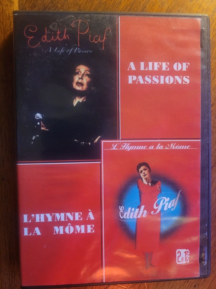 DVD Edith Piaf-A Life of Passion/L'Hymne A La Mòme 2008Fact unofficial