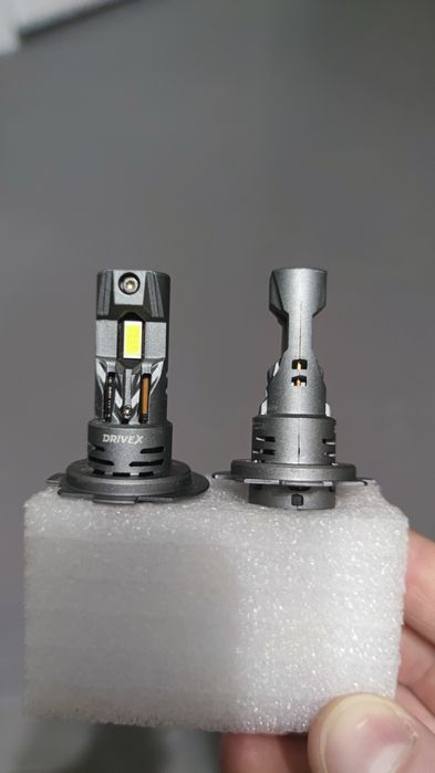 LED лампы H4 DRIVEX с кулерами, комплект, б/у