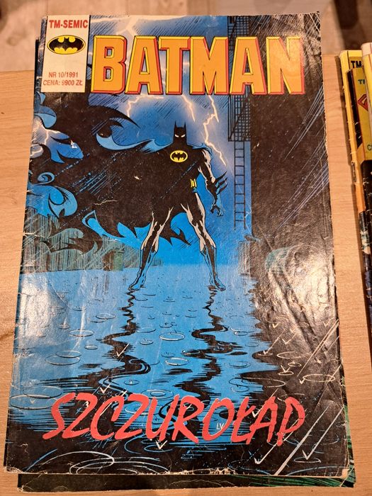 Komiks Batman - szczurołap 10/1991 komiks