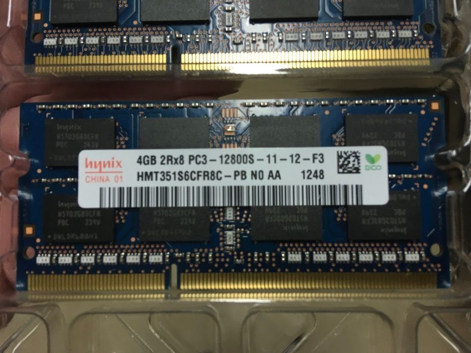 MAC Memory 8GB DDR3 1600mhz Hynix (Macbook Pro)