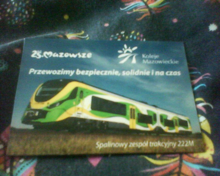 Sprzedam  magnes Koleje Mazowieckie