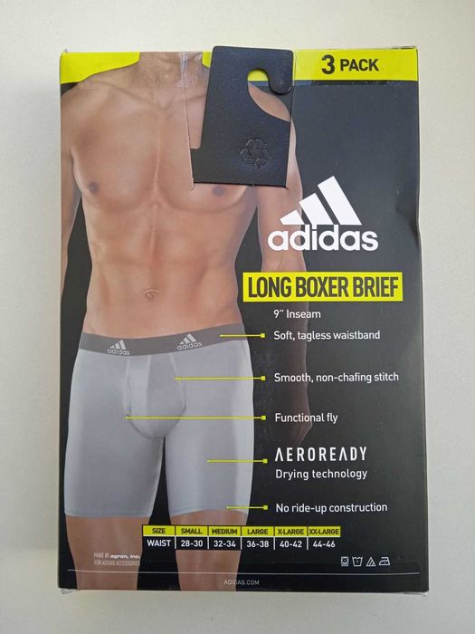 Знижка! Набір: Довгі труси  Adidas Long, трусы Adidas. З США. Оригінал