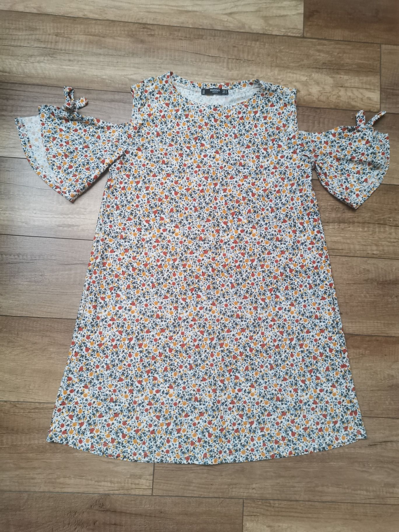 Sukienka wiosna lato Mango 36 S kwiatki