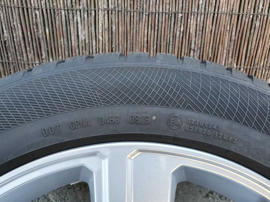 4x Oryginalne 20-stki Audi Q7, E-Tron 255/50/20 Continental 7,3mm 2019