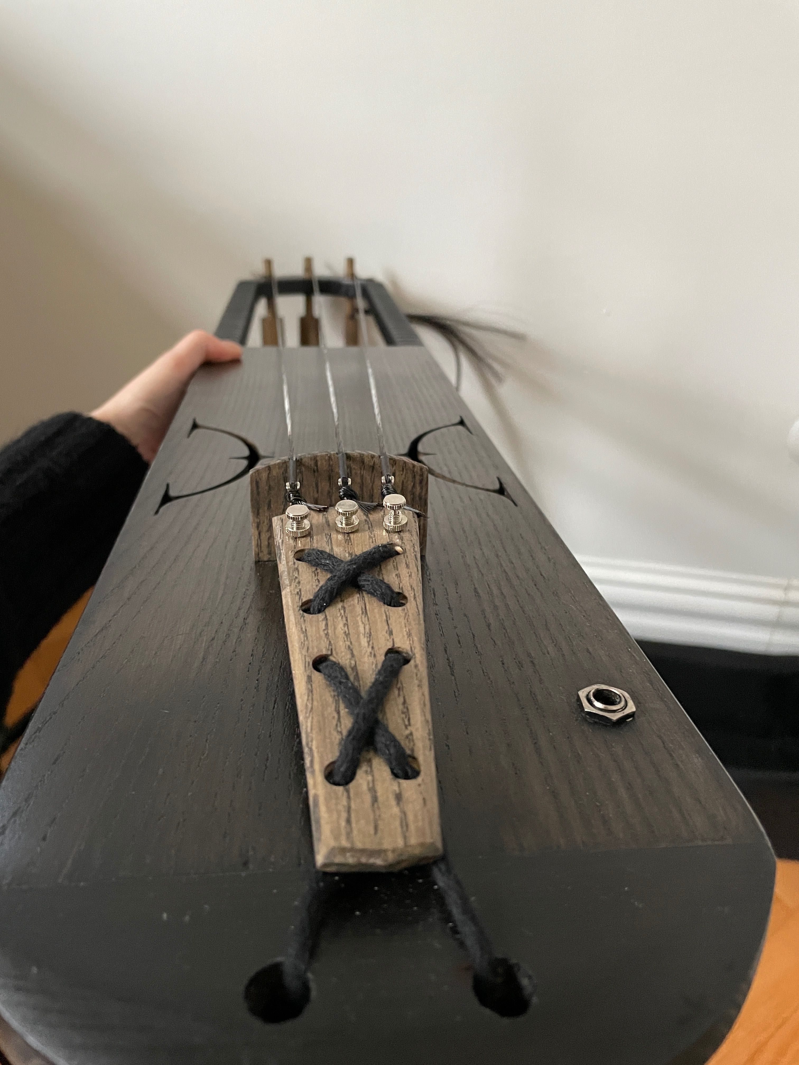 Jouhikko Bassharpa Electric Tagelharpa plus Case