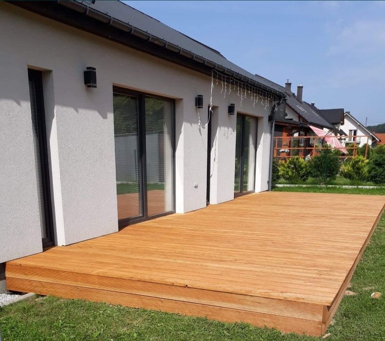 Tarasy drewniane-kompozytowe, wiaty, zadaszenia Wroclaw